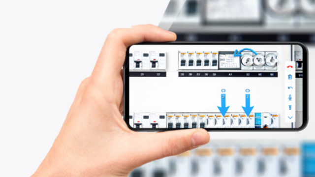 La téléassistance en RA avec TeamViewer © DR