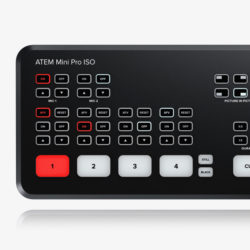L’ATEM Mini Pro ISO est disponible dès à présent ©DR
