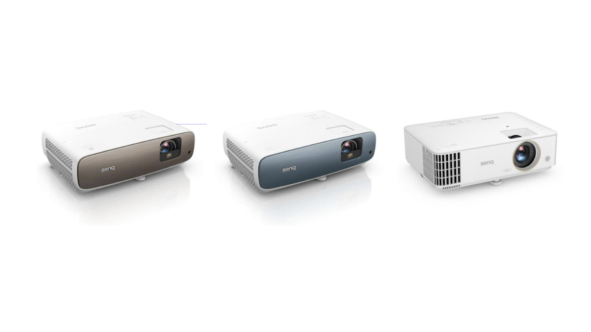 Le W2700i, le TK850i et le TH685i ou le futur du divertissement familial. © DR