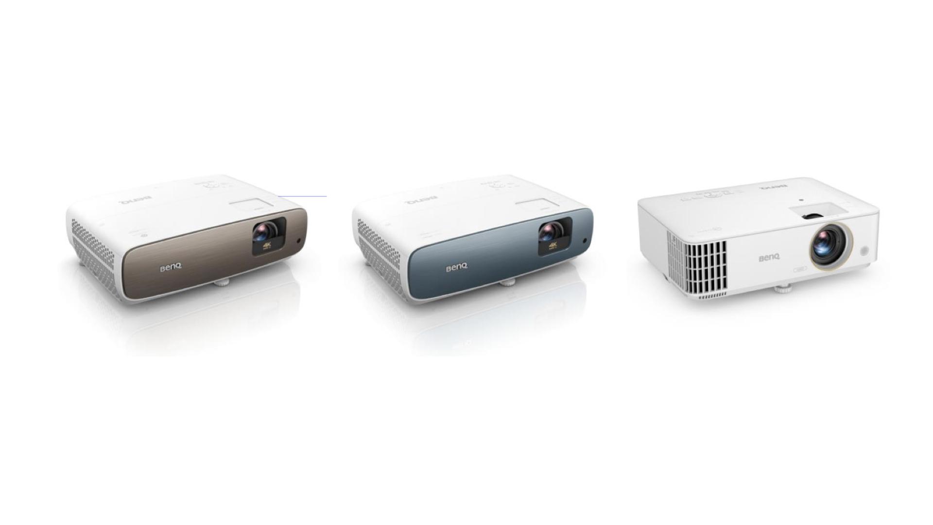 Le W2700i, le TK850i et le TH685i ou le futur du divertissement familial. © DR