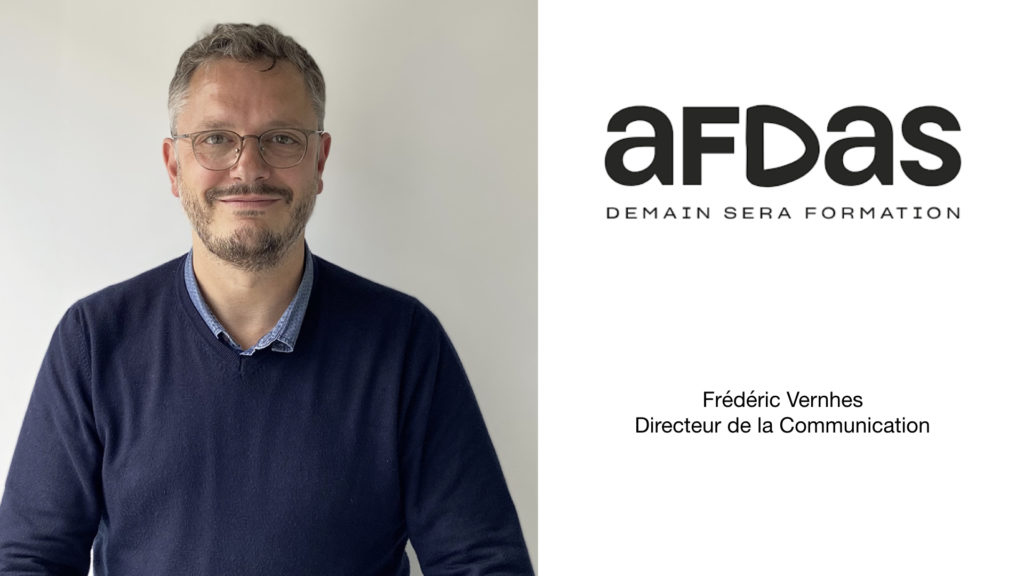 Frédéric Vernhes, nouveau directeur de la communication de l’Afdas © DR