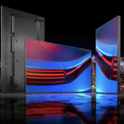 Nouvelle génération d’écrans grand format série P pour les applications en environnements critiques chez Sharp/NEC © DR