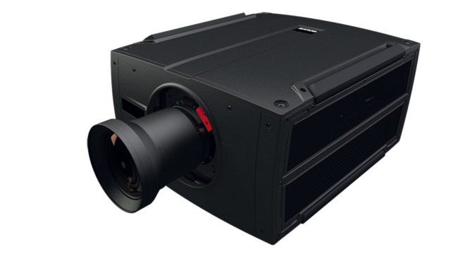 Le Barco F400-HR inaugure la 4K en mono DLP. Un appareil destiné entre autres aux simulateurs. © DR