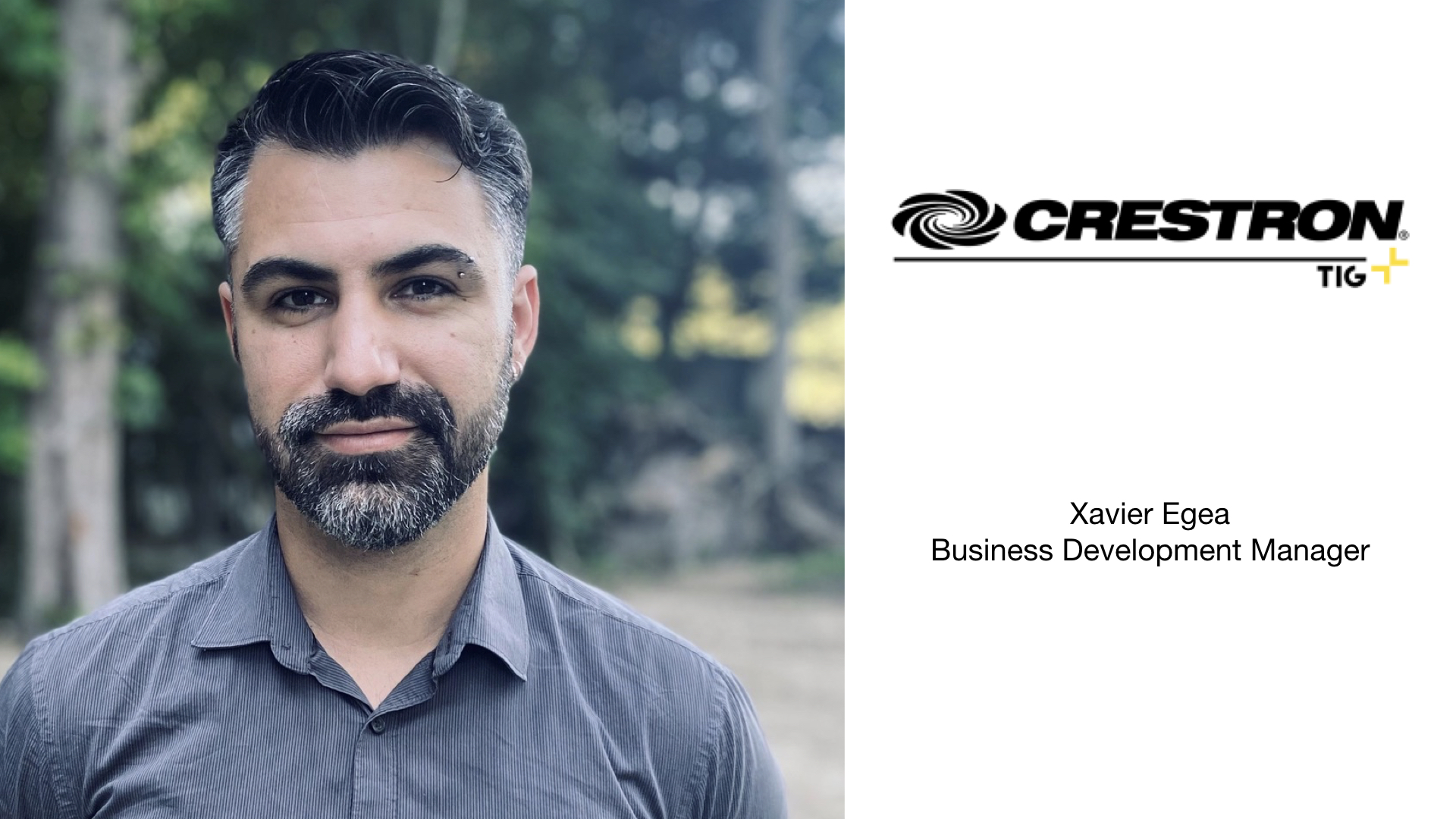 TIG nomme un nouveau Business Development Manager Crestron pour la France © DR