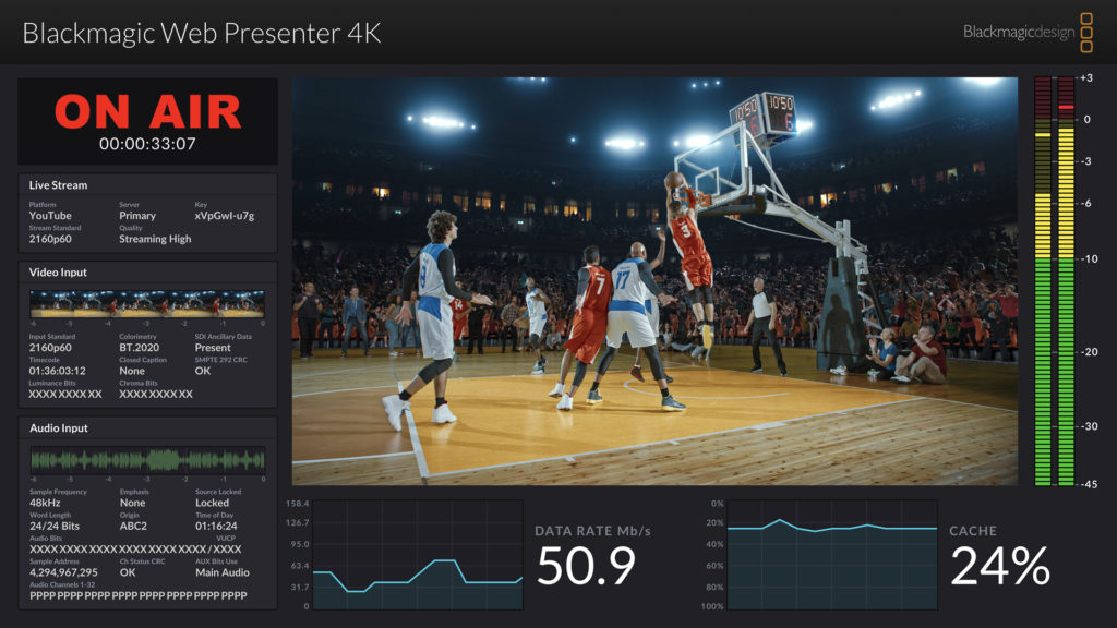 Le Blackmagic Web Presenter 4K © DR