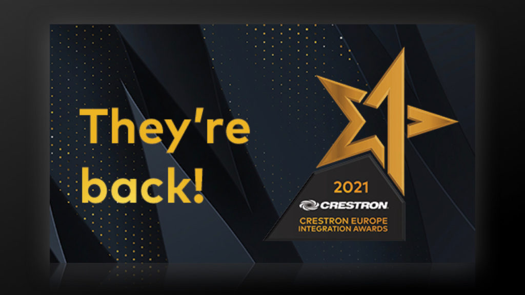 Les Crestron Europe Integration Awards 2021 ... pour récompenser les projets les plus innovants !