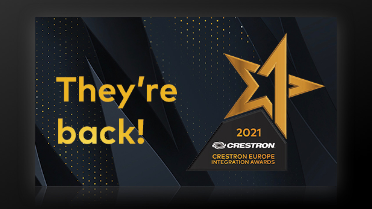 Les Crestron Europe Integration Awards 2021 ... pour récompenser les projets les plus innovants !
