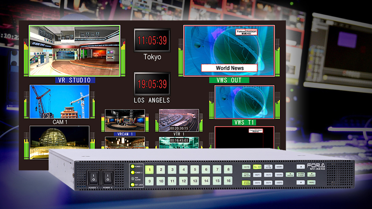 Multiviewer MV-3240 FOR-A