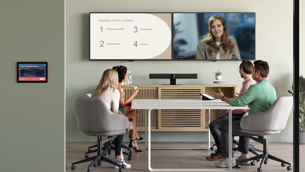 Le Jabra Scheduler, une solution à écran tactile qui facilite la gestion des salles de réunion