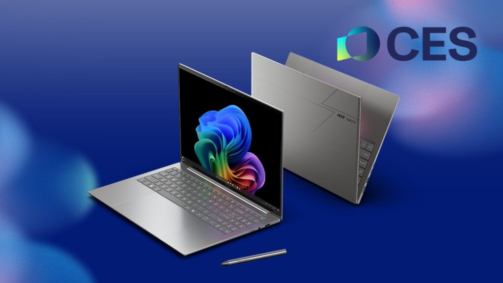 Acer fait vibrer le CES 2026 avec sa nouvelle gamme Swift AI Copilot+