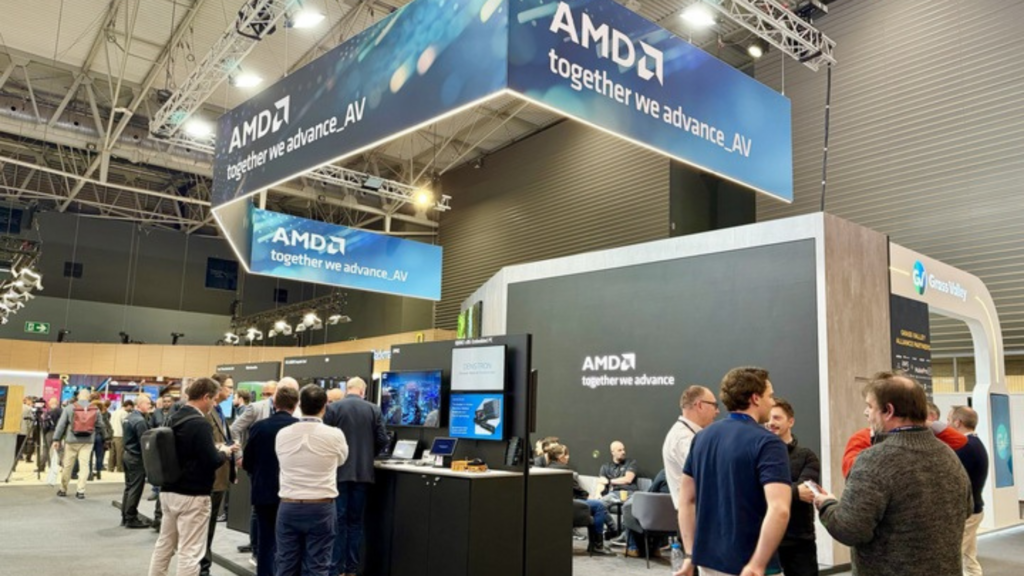 IMAGE// ISE 2026 : AMD dévoile sa puissance de calcul pour l’audiovisuel et la diffusion