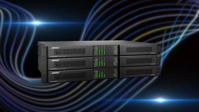 PowerShareX confirme l’alliance technologique entre Powersoft et Bose Professional