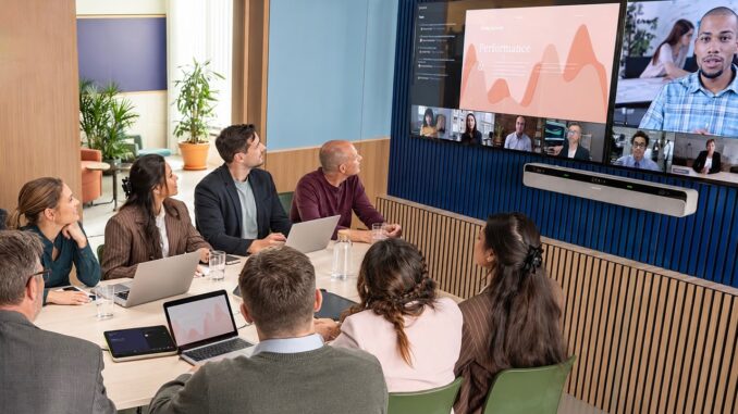Quand la qualité audio et vidéo devient la première donnée de l’IA en réunion. Shure IntelliMix Bar Pro : l’audio et la vidéo au service des réunions augmentées par l’IA
